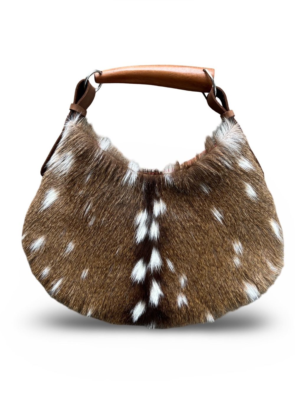 Axis Deer Hobo with Wooden Horn Handle